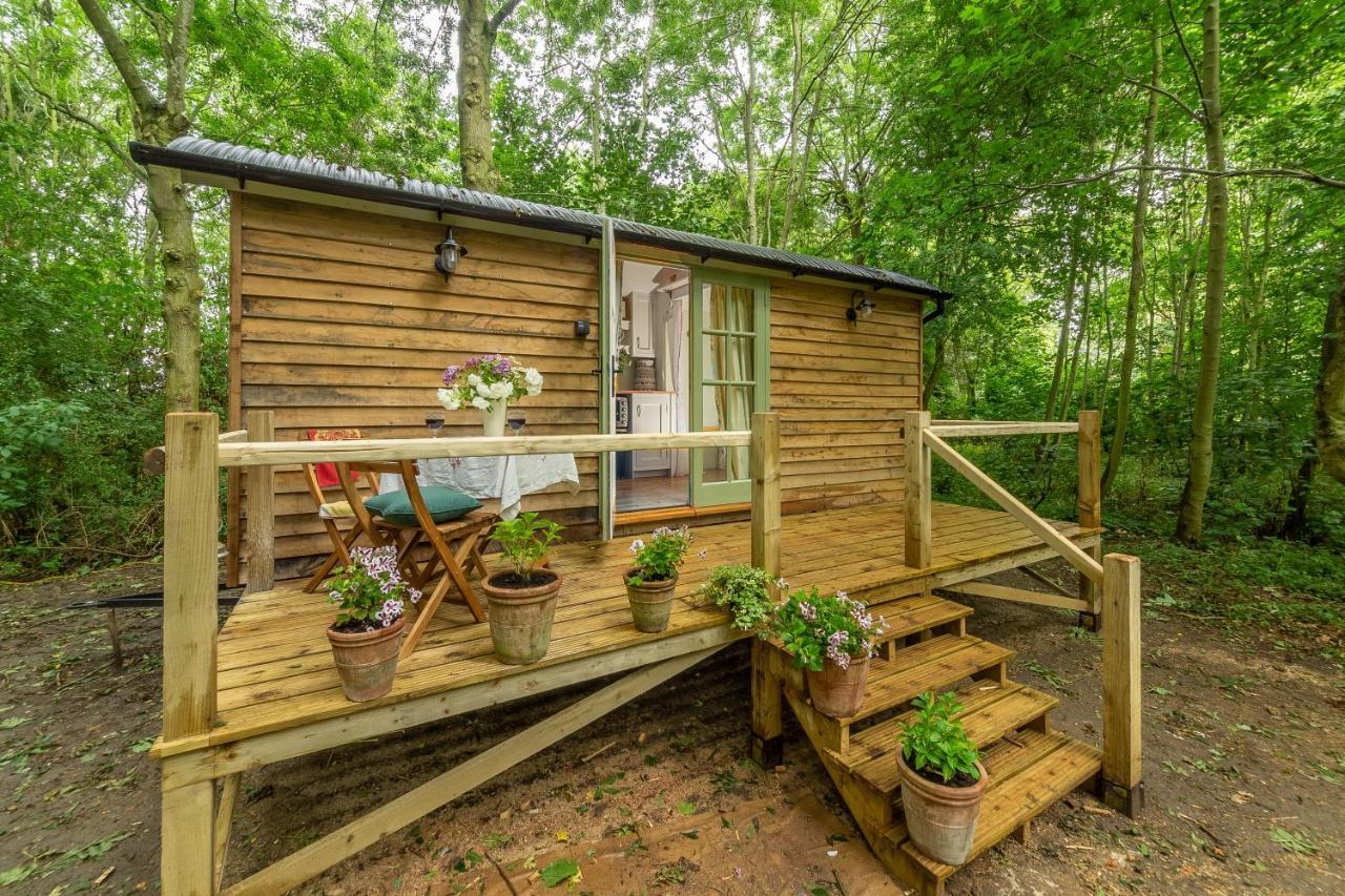 Villa Woodland Retreat Shepherds Hut à Brundish Extérieur photo